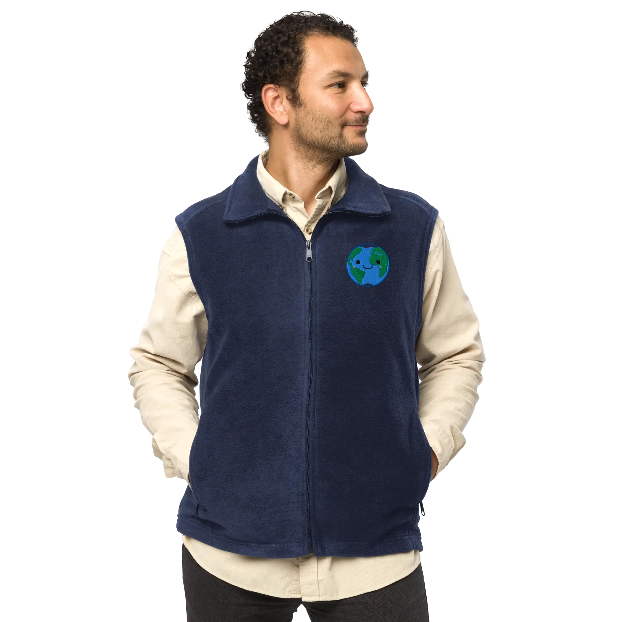 First Home Men’s Columbia fleece vest