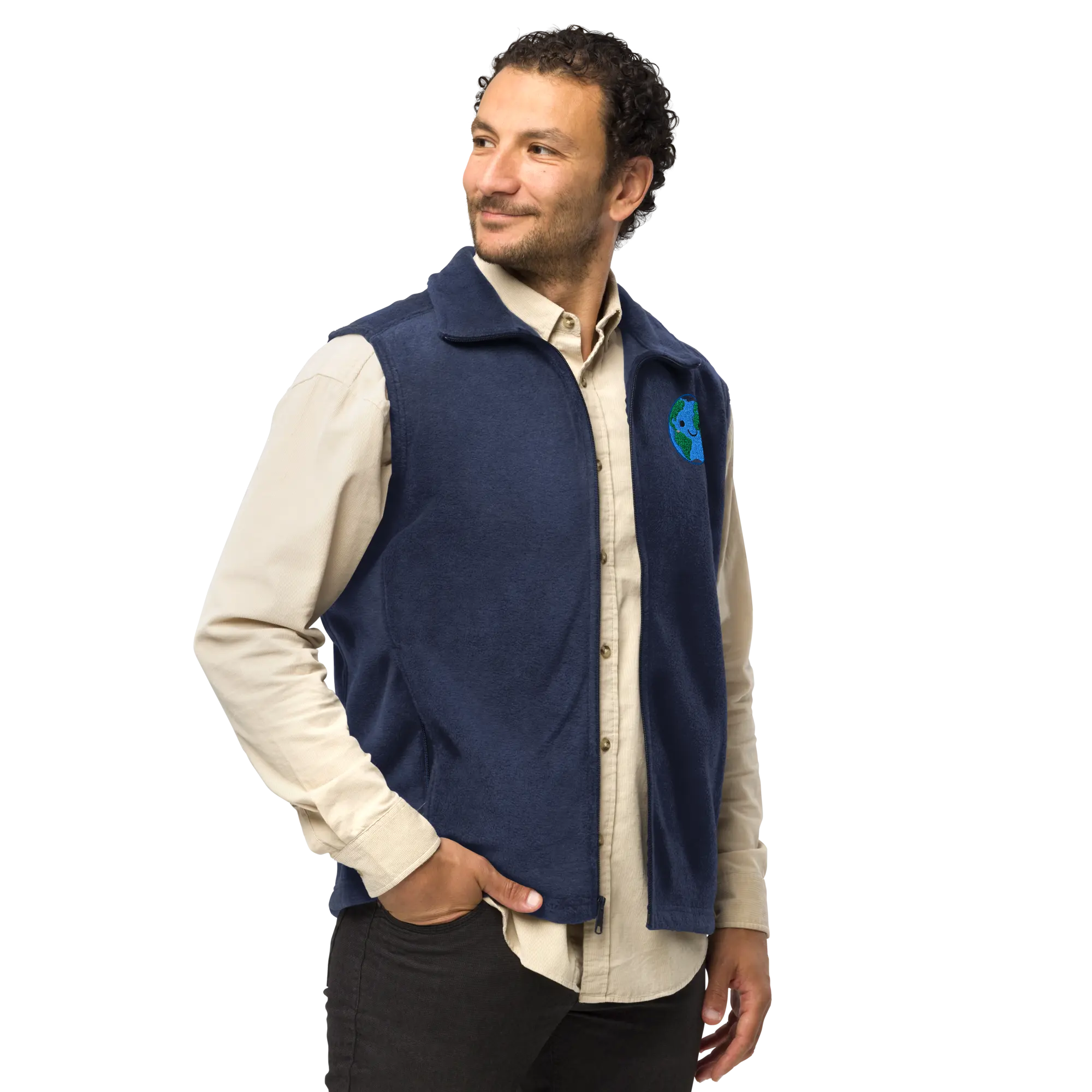 First Home Men’s Columbia fleece vest