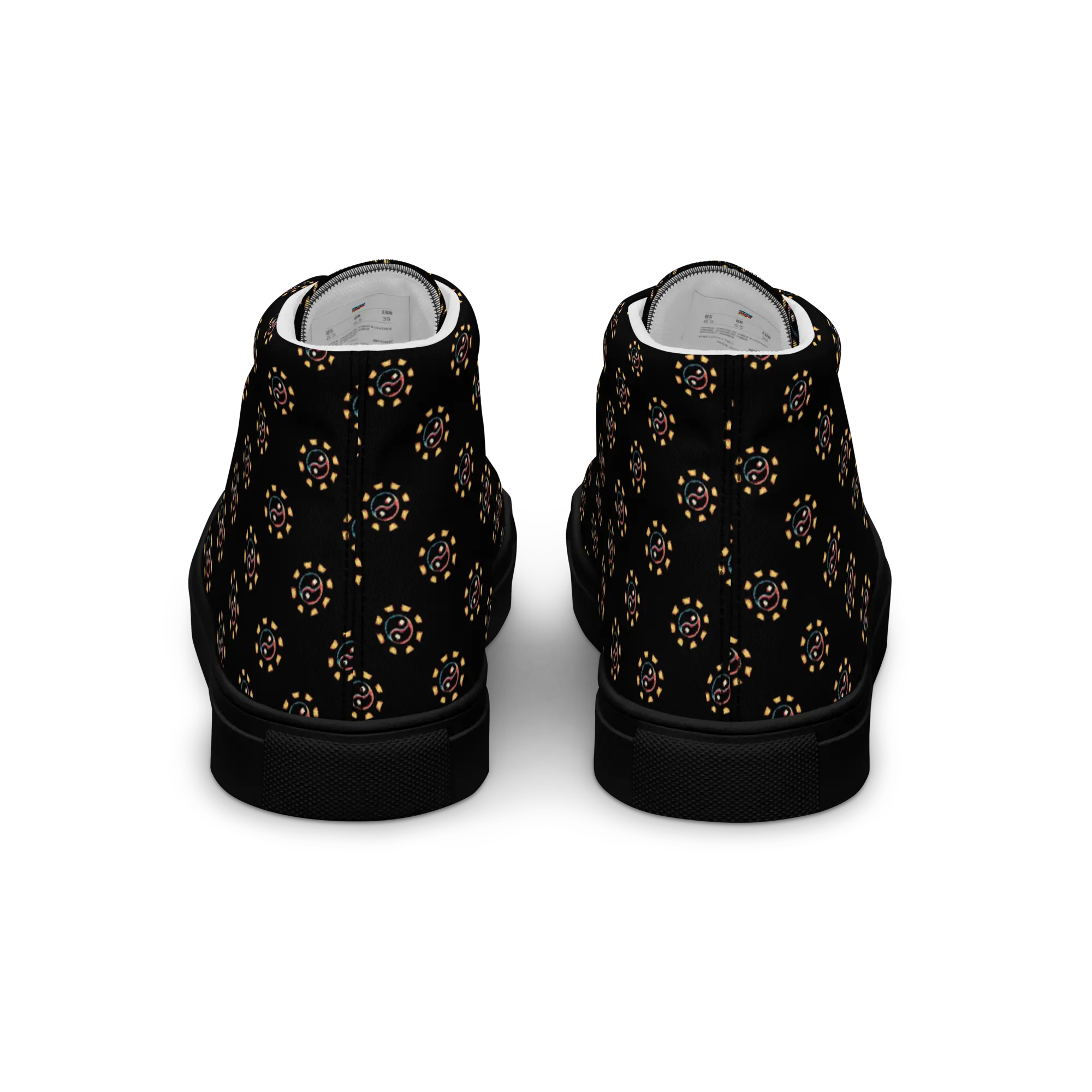 Tao Sun Men's High Top Canvas Shoes