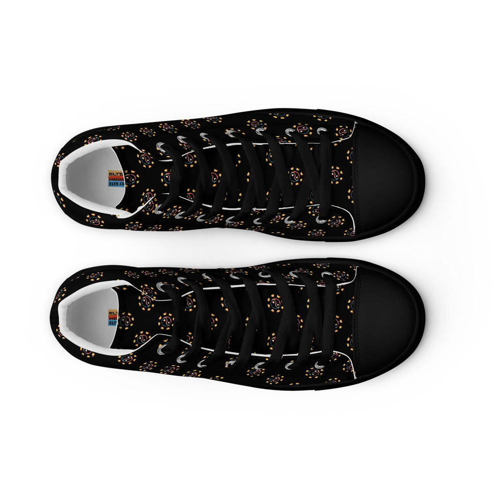 Tao Sun Men's High Top Canvas Shoes