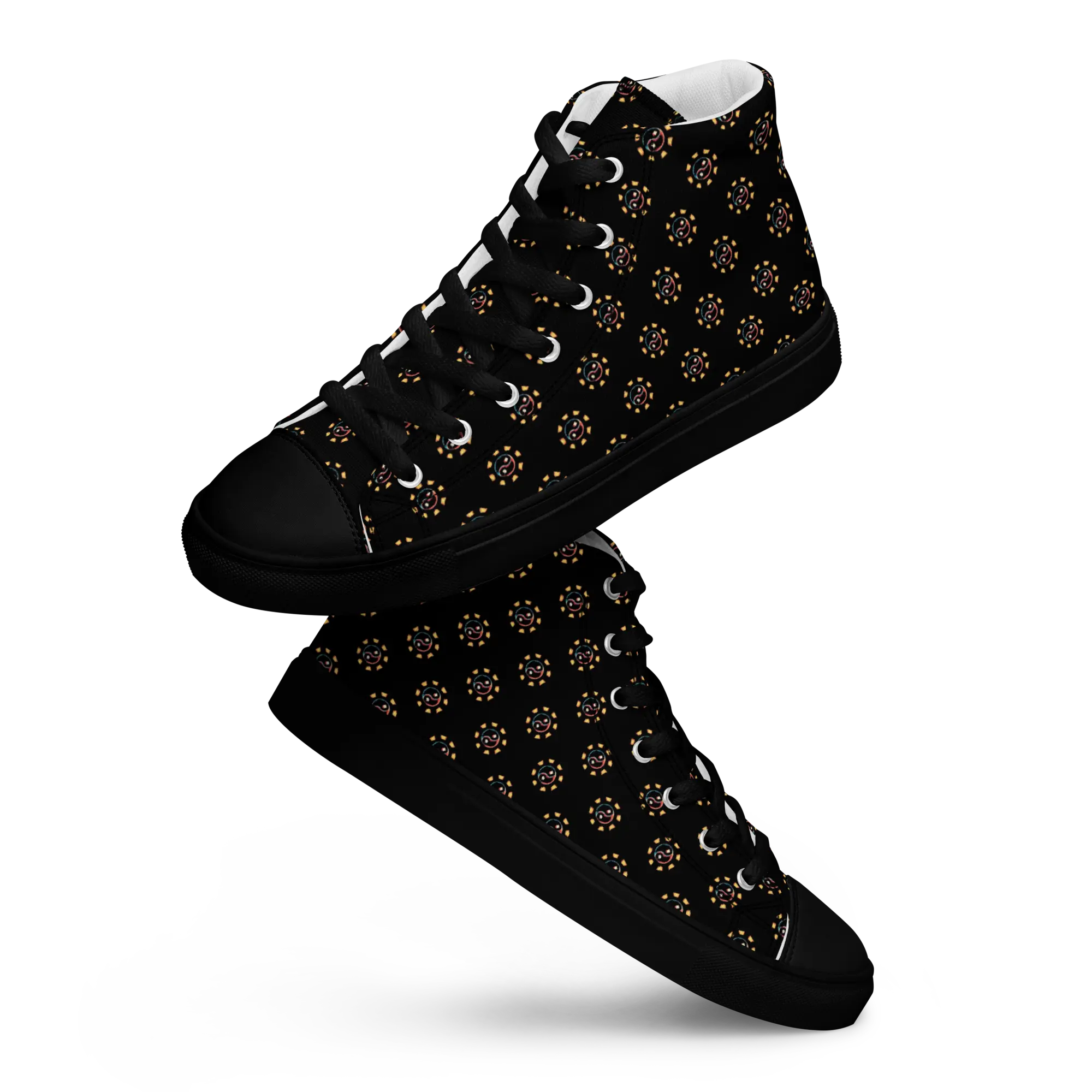 Tao Sun Men's High Top Canvas Shoes