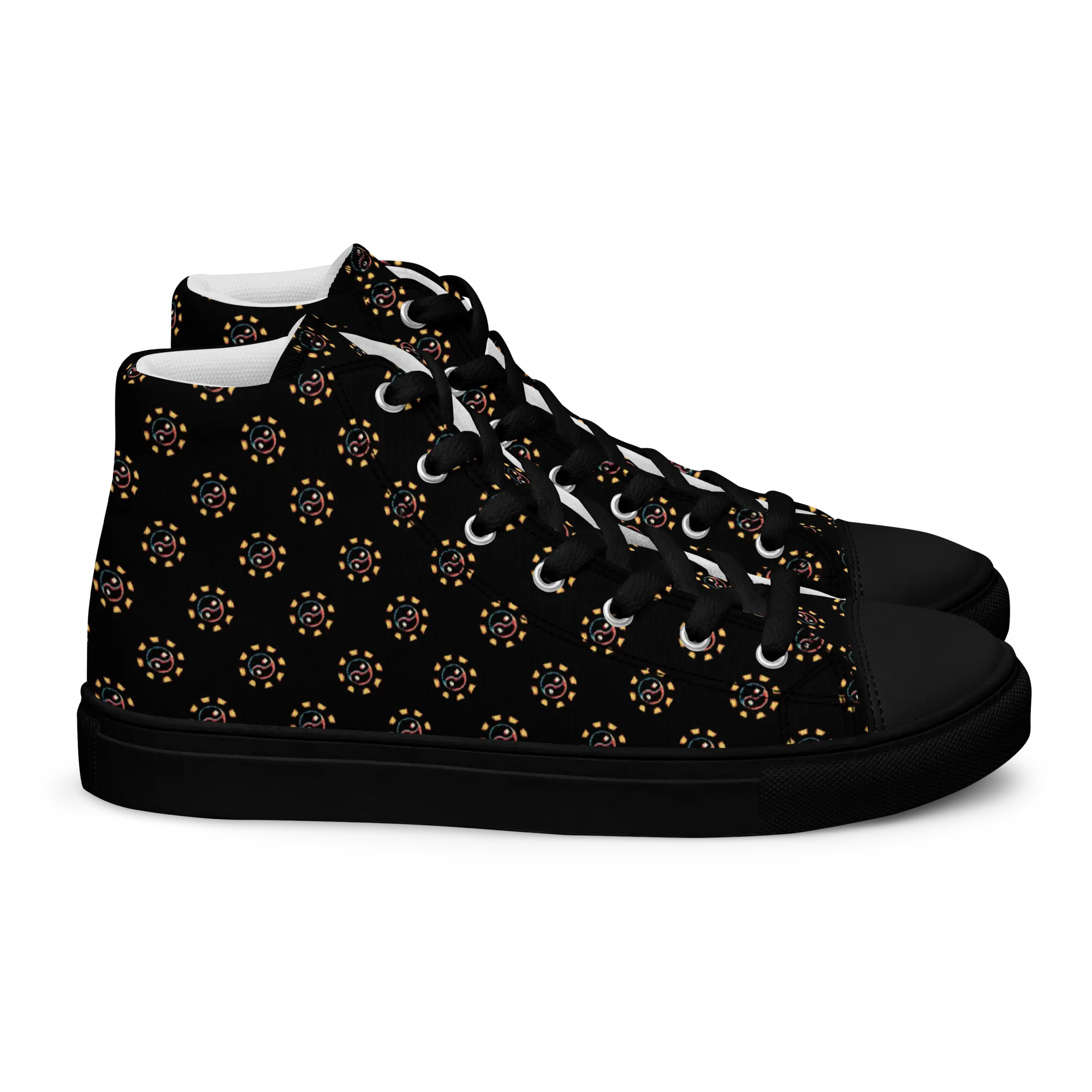 Tao Sun Men's High Top Canvas Shoes
