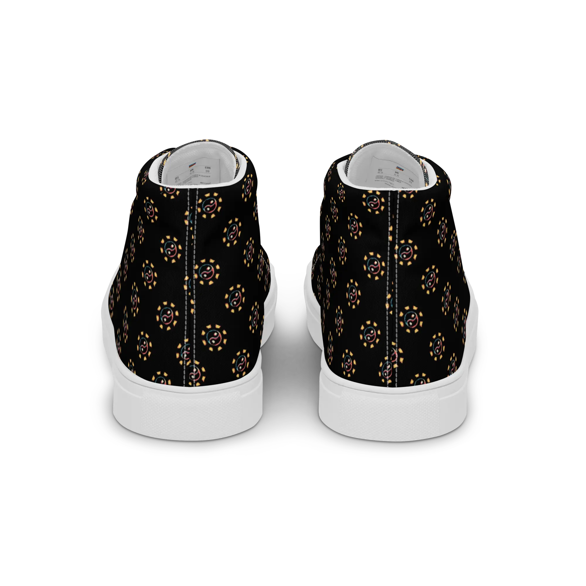 Tao Sun Men's High Top Canvas Shoes