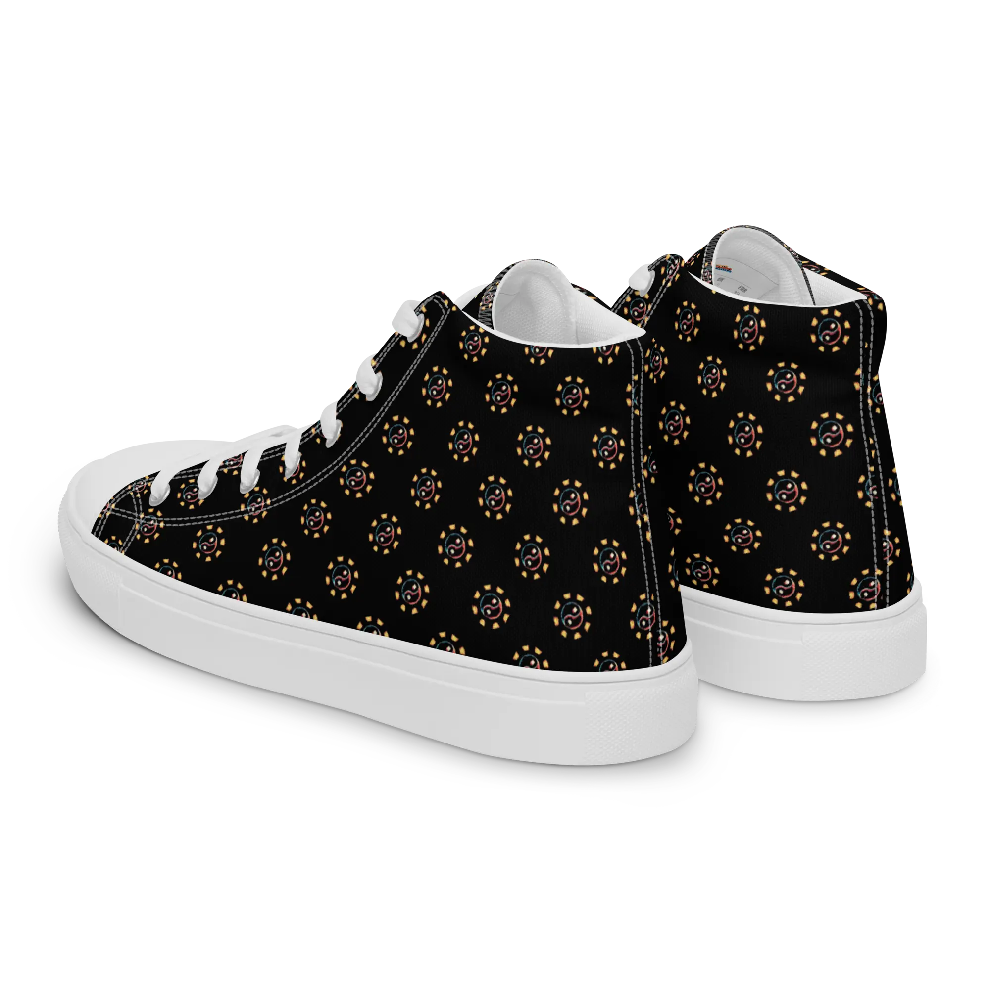 Tao Sun Men's High Top Canvas Shoes