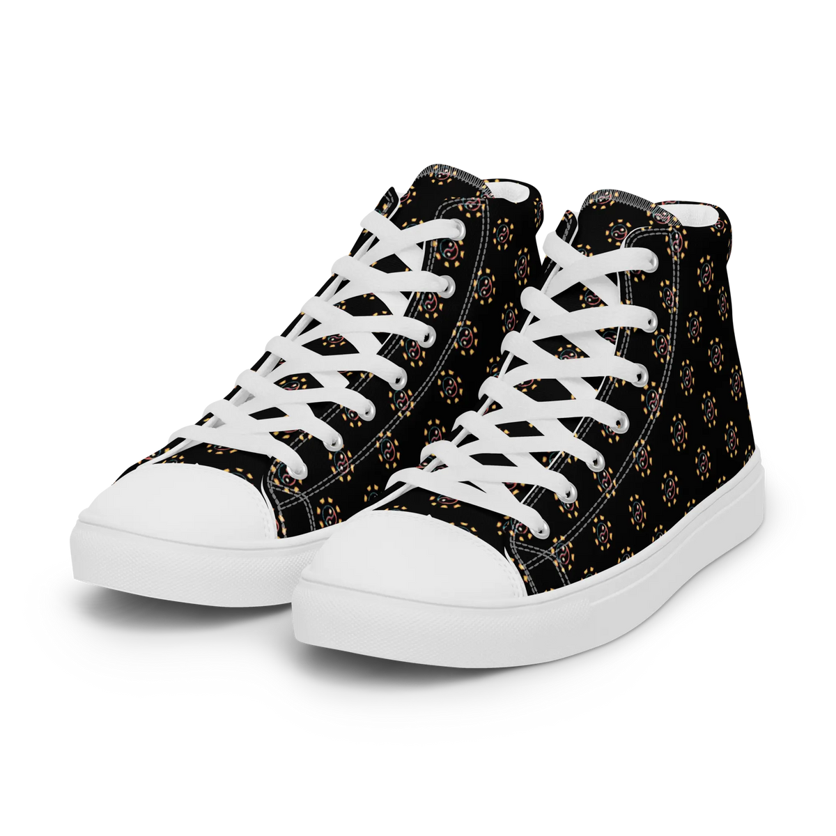 Tao Sun Men's High Top Canvas Shoes
