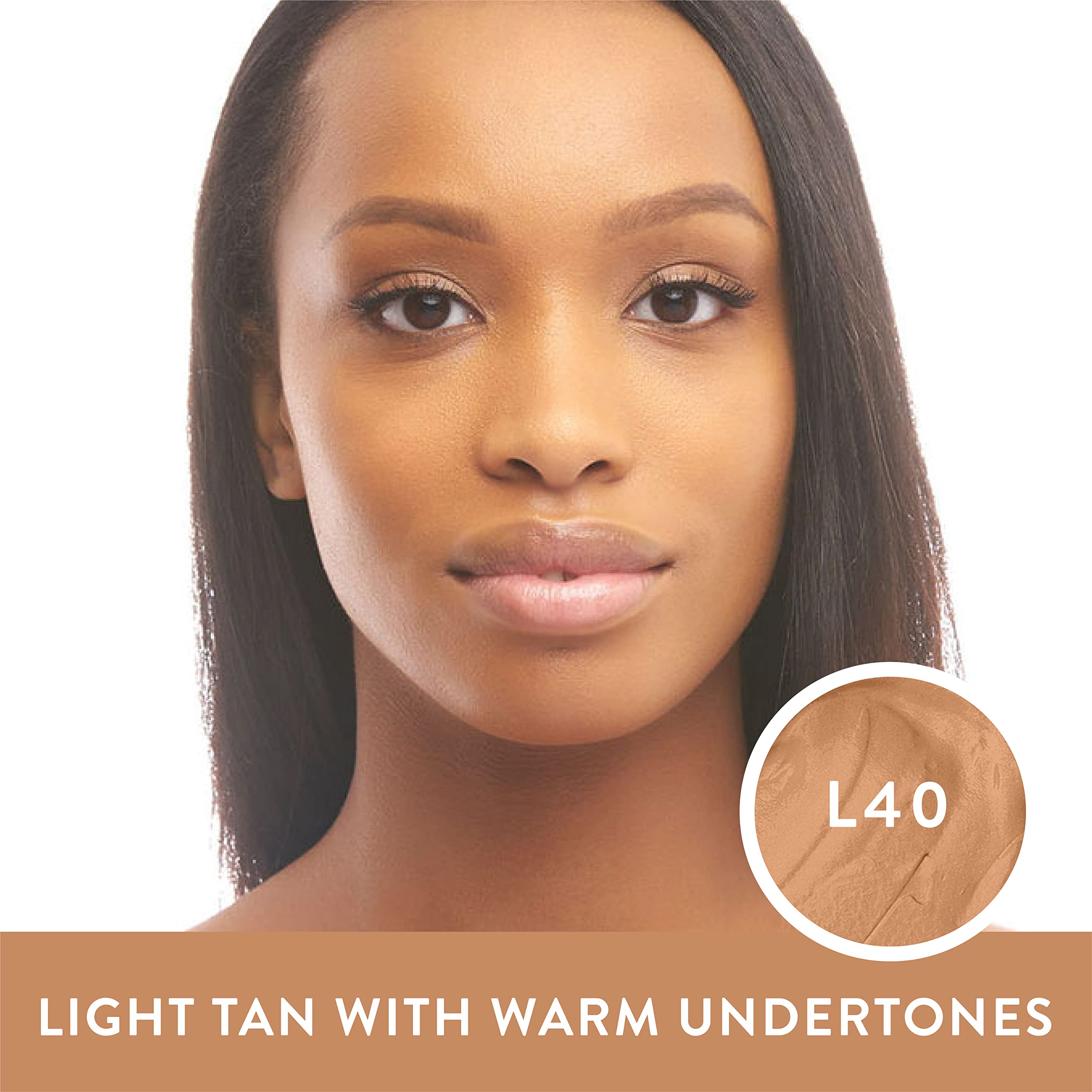 MENTED Stick Foundation, Concealer & Contour for Light Tan Skin – Vegan & Cruelty-Free, L40