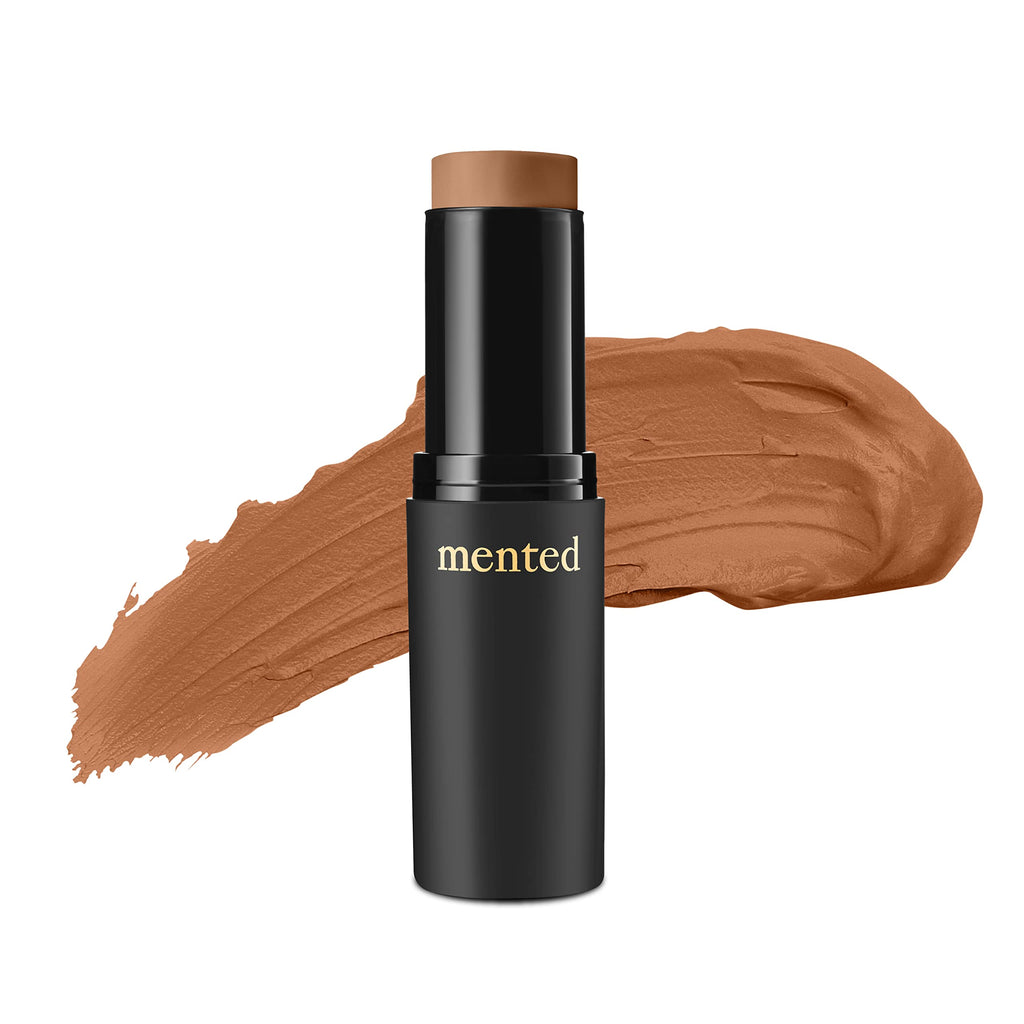 Mented Stick Foundation for Deep Tan Skin (T40) – Vegan, Cruelty-Free, All-in-One Foundation, Concealer & Contour