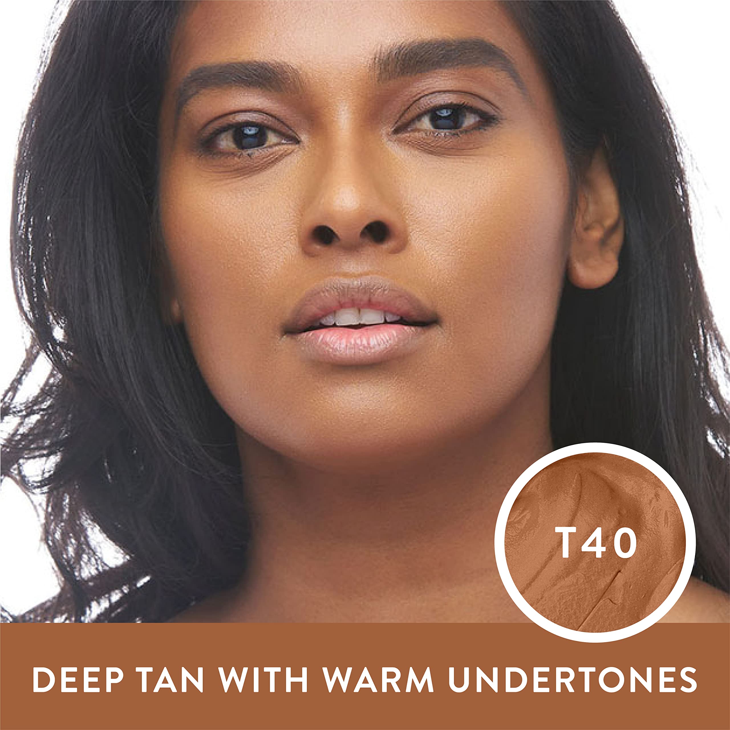 Mented Stick Foundation for Deep Tan Skin (T40) – Vegan, Cruelty-Free, All-in-One Foundation, Concealer & Contour