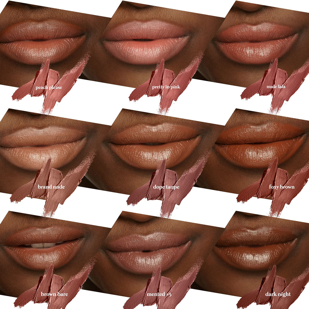 Mented Cosmetics Nude Lipstick Pretty in Pink – Semi-Matte, Long-Lasting, Vegan