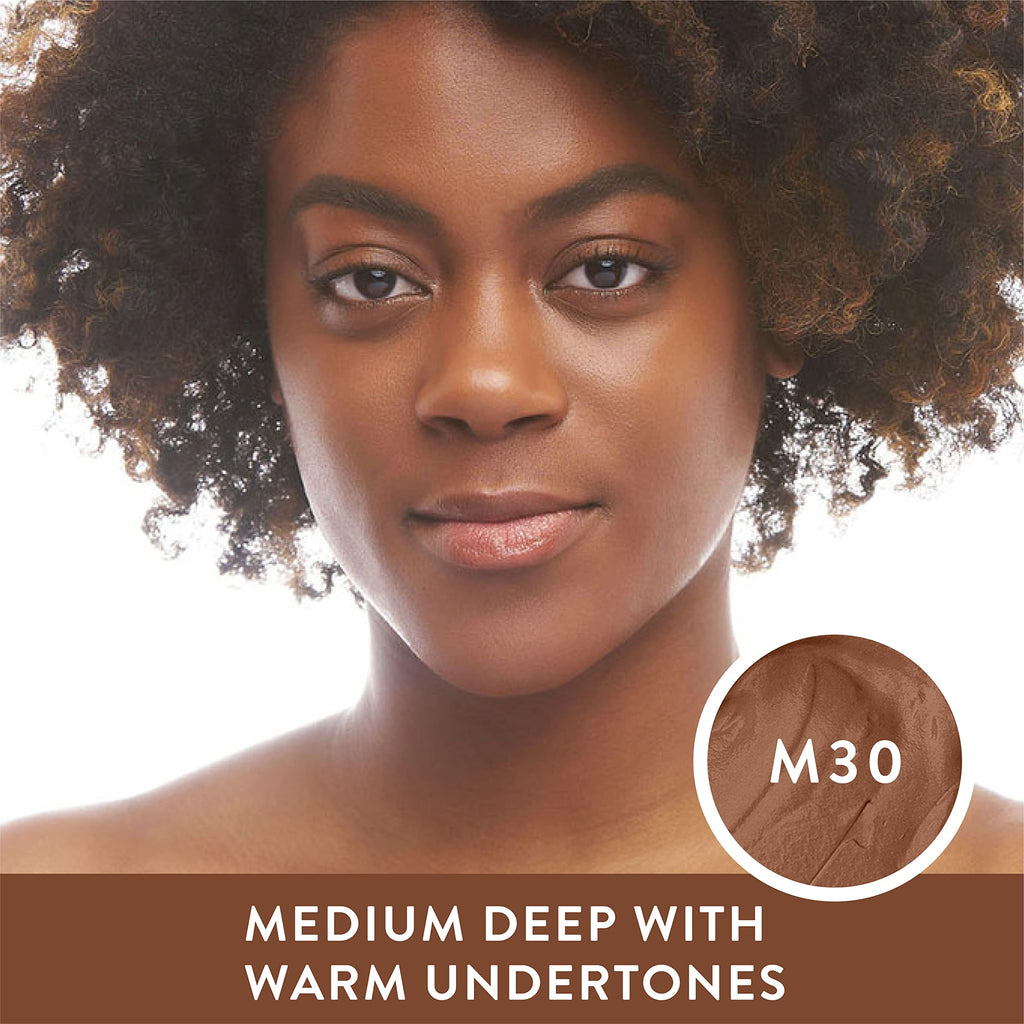 Mented Cosmetics Stick Foundation for Medium-Deep Skin – Concealer & Contour, Vegan & Cruelty-Free, M30