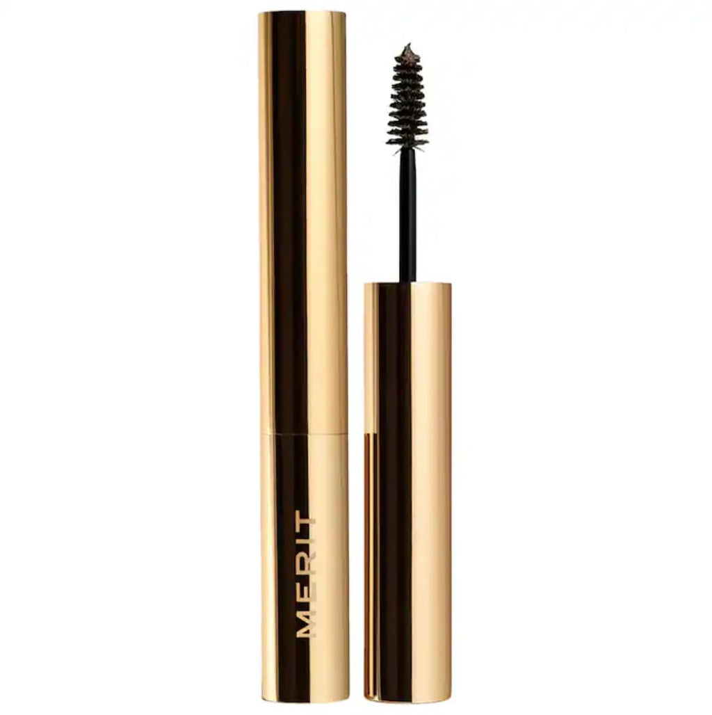 MERIT Brow 1980 Volumizing Eyebrow Pomade Gel Brown – Define, Hold, Natural Look