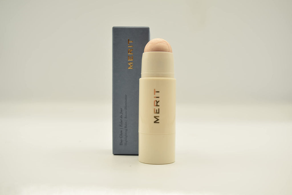 MERIT Day Glow Dewy Highlighting Balm Cava | Lightweight Hydration for Daytime Radiance