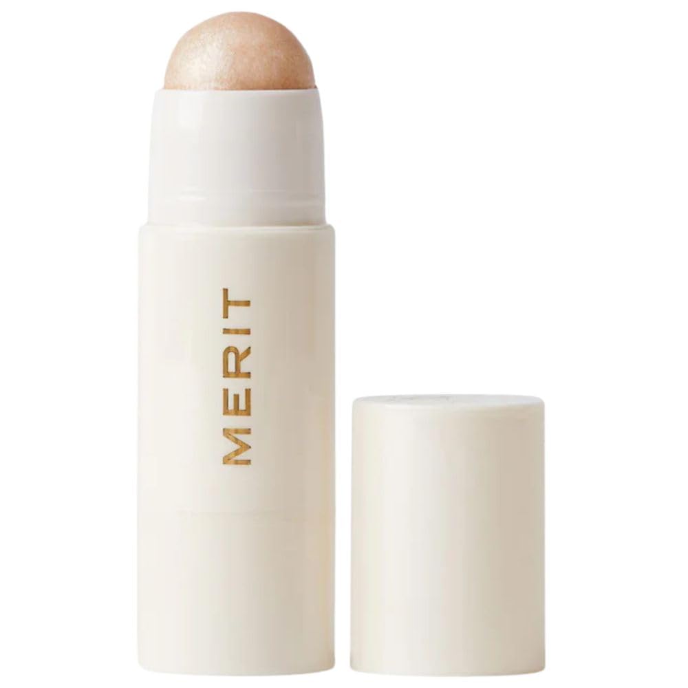 MERIT Day Glow Dewy Highlighting Balm Cava | Lightweight Hydration for Daytime Radiance