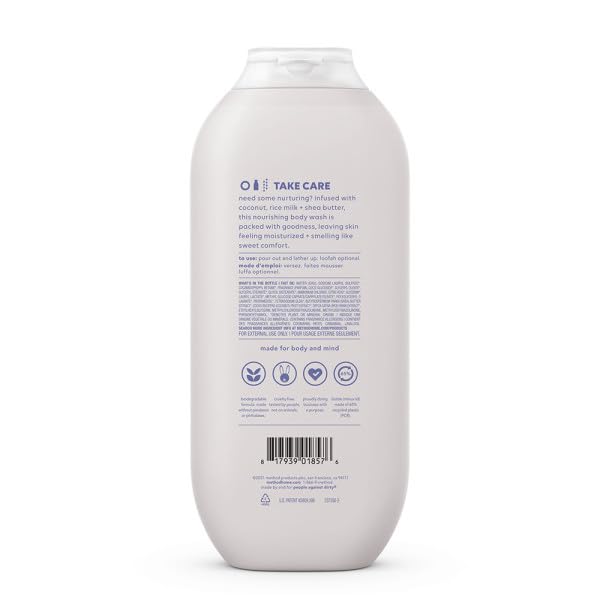 Method Body Wash Variety Pack — Hydrating Coconut Milk & Simply Nourish, 18 Fl Oz Each