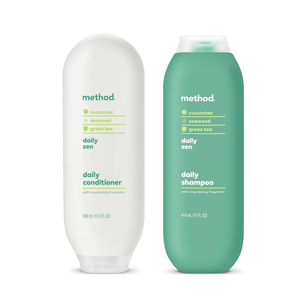 Method Daily Zen Shampoo and Conditioner – Gentle Daily Hair Care for Balance and Serenity | 1 CT