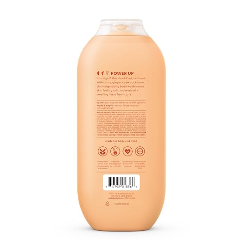 Method Body Wash Energy Boost – 3 x 18oz, Citrus-Ginger, Sea Buckthorn