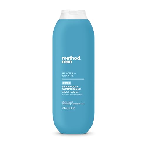 Method Men Glacier + Granite 2-in-1 Shampoo & Conditioner – 14 oz (Pack of 3)