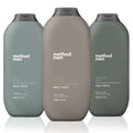 Method Men 3-Pack Body Wash 18 oz Each – Sea + Surf, Cedar + Cypress, Juniper + Sage
