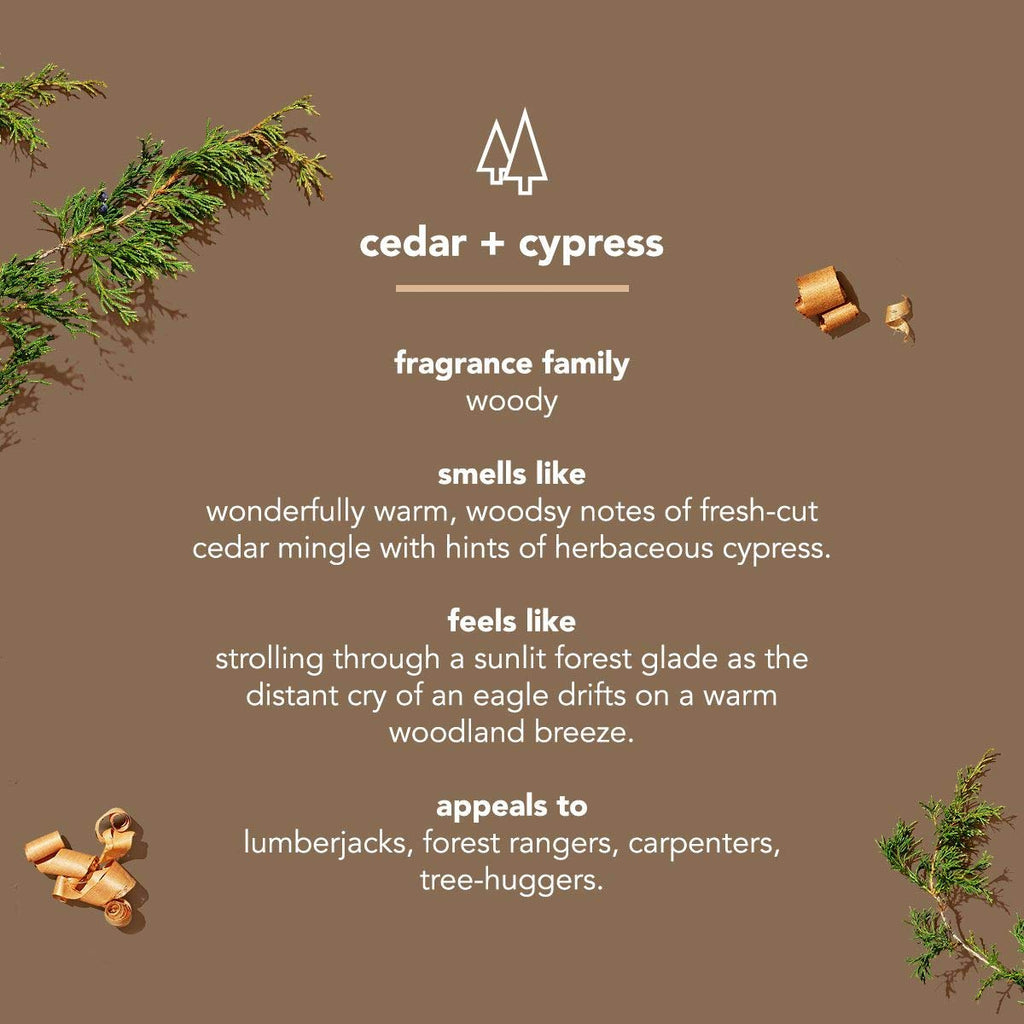 Method Mens Aluminum-Free Deodorant Cedar & Cypress – 2.65 oz Sticks (6-Pack)