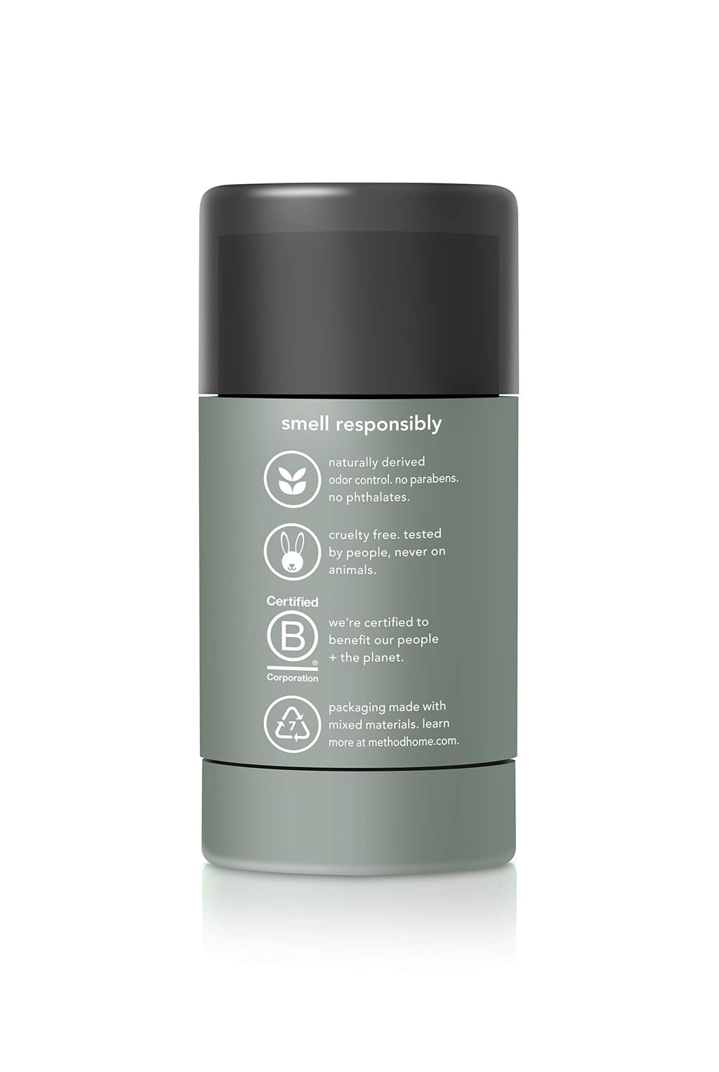 Method Men's Aluminum-Free Deodorant – Juniper & Sage, 2.65 oz (Pack of 6)