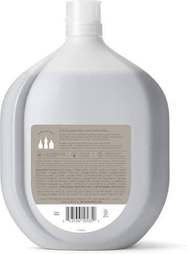 Method Premium Gel Hand Soap Refill (4 × 34 oz) – Violet + Lavender, Recyclable Bottle