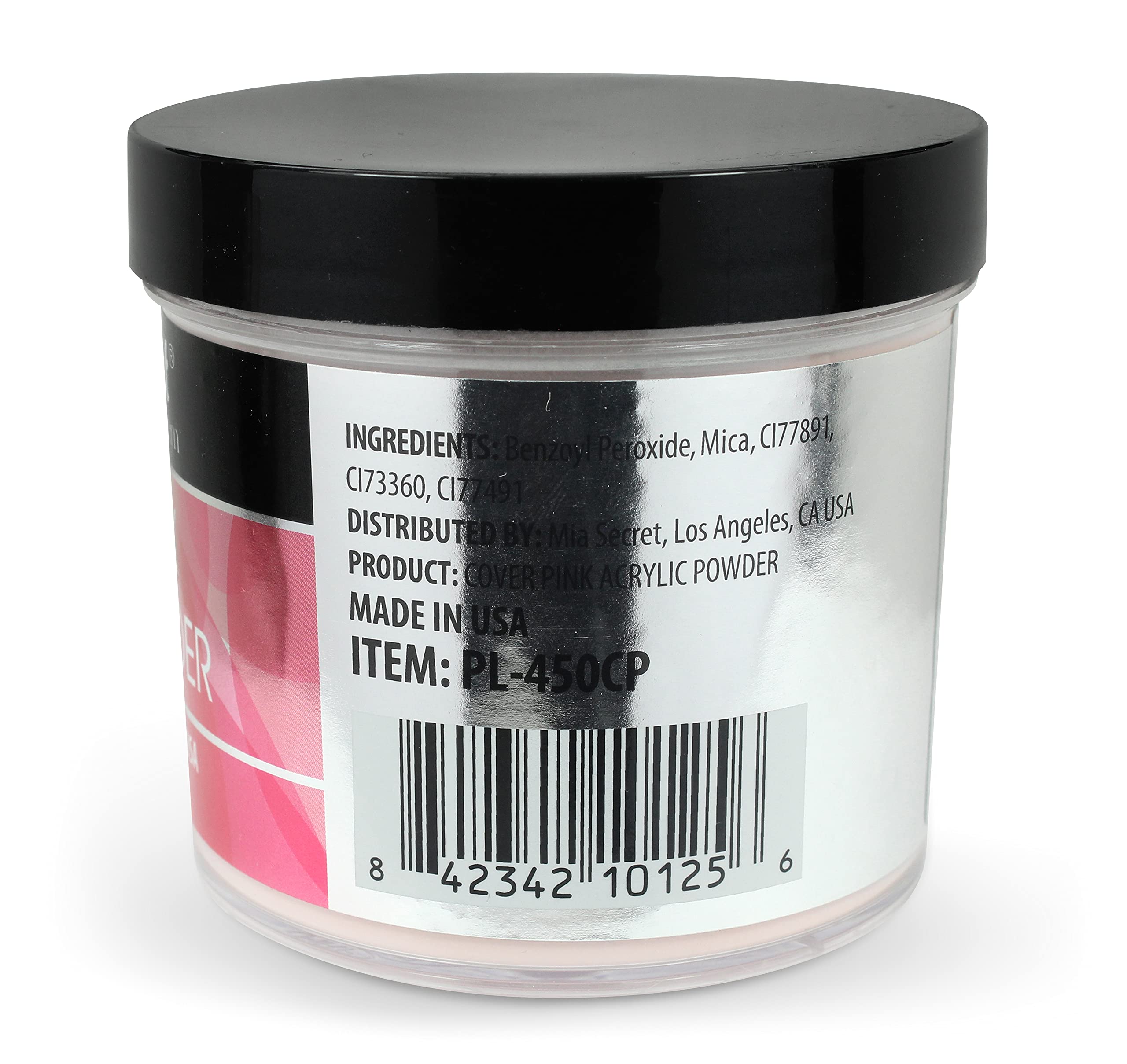 Mia Secret Cover Pink Acrylic Powder (8 oz) – Professional Nail System for Long-Lasting Nails