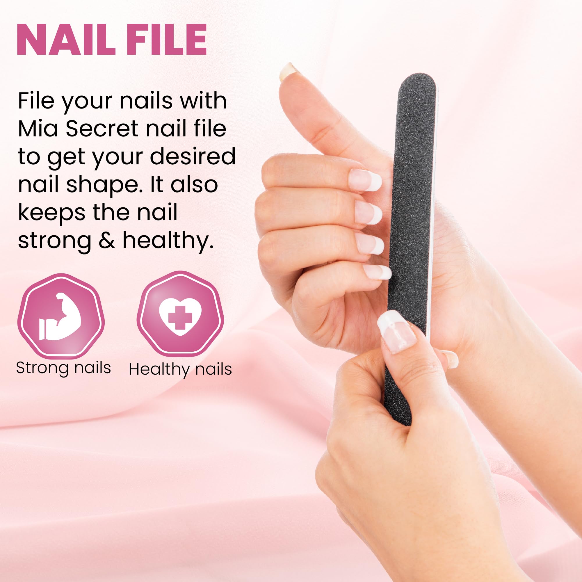 Mia Secret Pink Acrylic Nail Kit – Beginner Complete Set