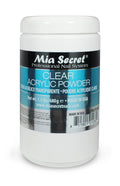 Mia Secret Clear Acrylic Powder – 24oz, Self-Leveling & Easy to Use (USA Made)