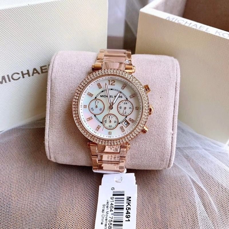 Michael Kors MK5491 Parker Women's Rose Gold Watch