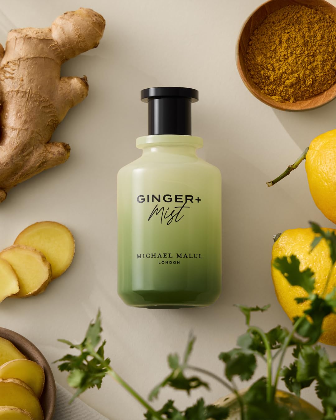 Michael Malul Ginger + Mist Eau de Parfum for Men – 100ml | Fresh Ginger & Mist