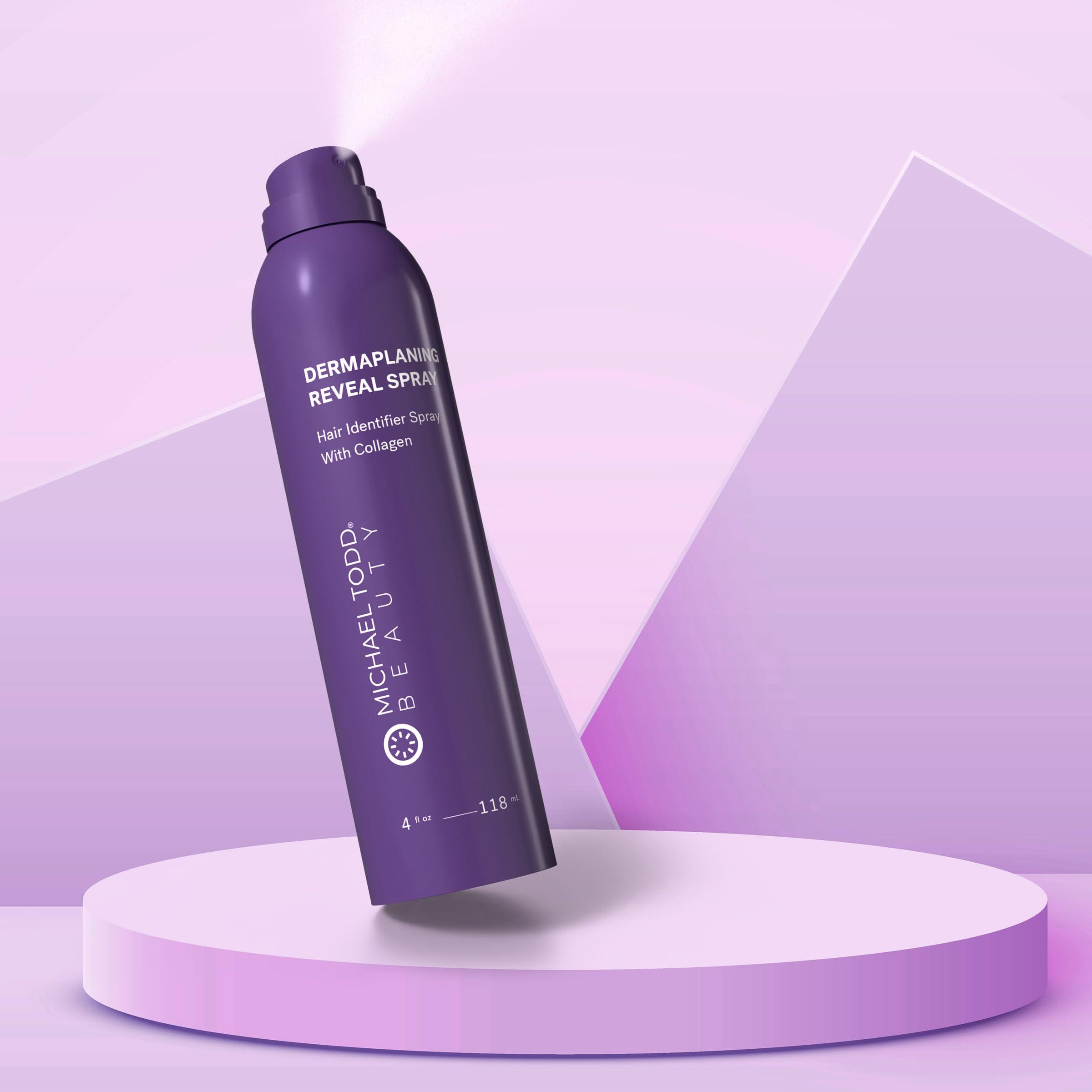 Michael Todd Beauty Sonicsmooth Hair Identifier Spray – Radiance Reveal Mist for Dermaplaning (4oz)