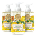 Michel Design Works Lemon Basil Foaming Hand Soap – 3 Pack (17.8 fl oz each)