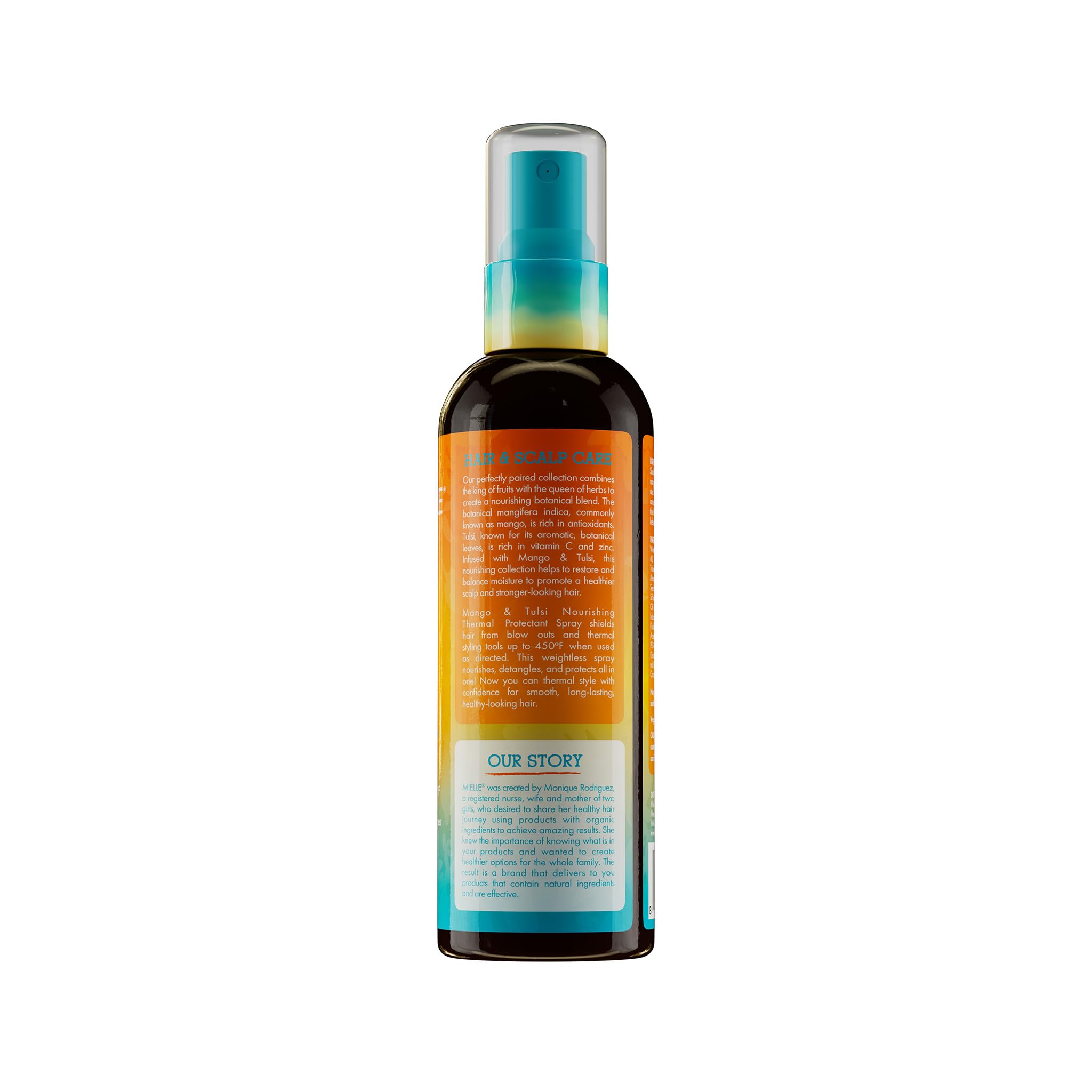 Mielle Organics Nourishing Thermal Heat Protectant Spray – Detangle, Protect & Style (6 Fl Oz)