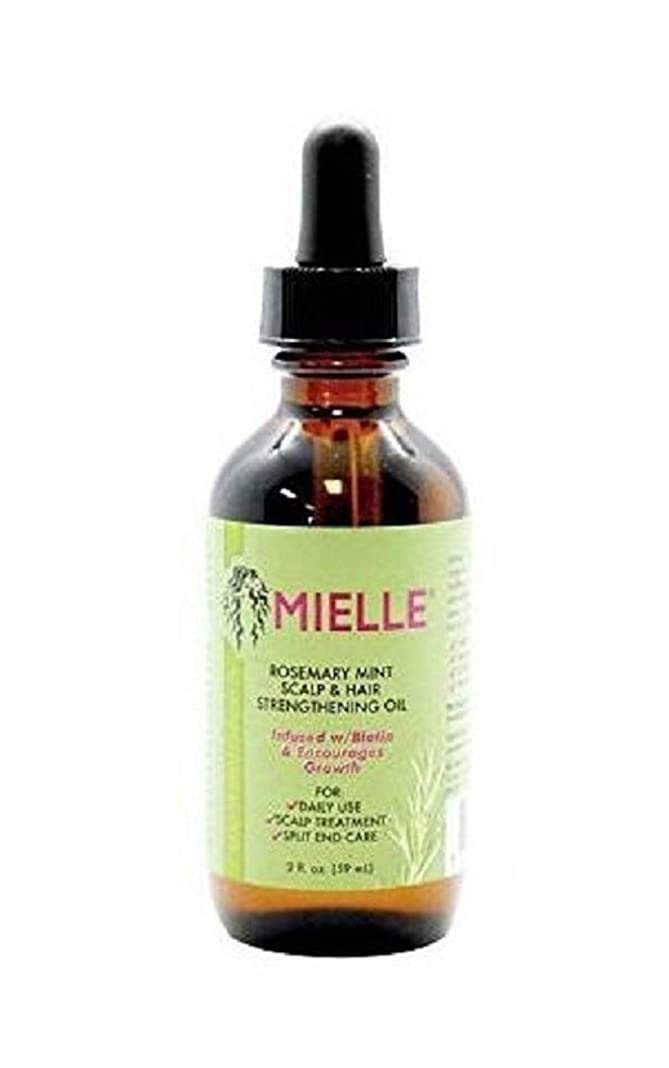 Mielle Rosemary Mint Styling Product Combo: Cream, Gel & Oil for Edges, Shine & Definition