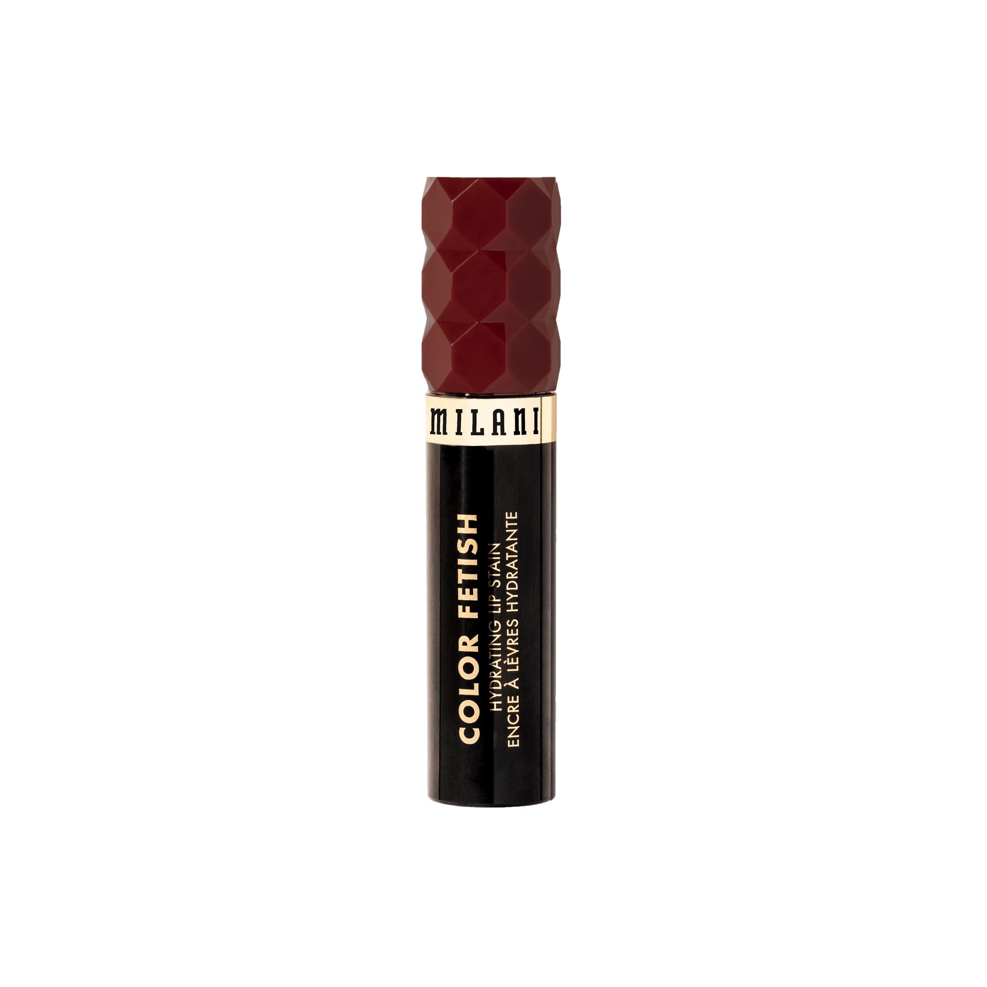 Milani Color Fetish Lip Stain Mahogany Mami — Hydrating, Semi-Matte Lip Color