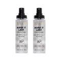 Milani Make It Last Setting Spray + Primer Original – Natural Finish with Niacinamide, 2-Pack (2.03 fl oz each)