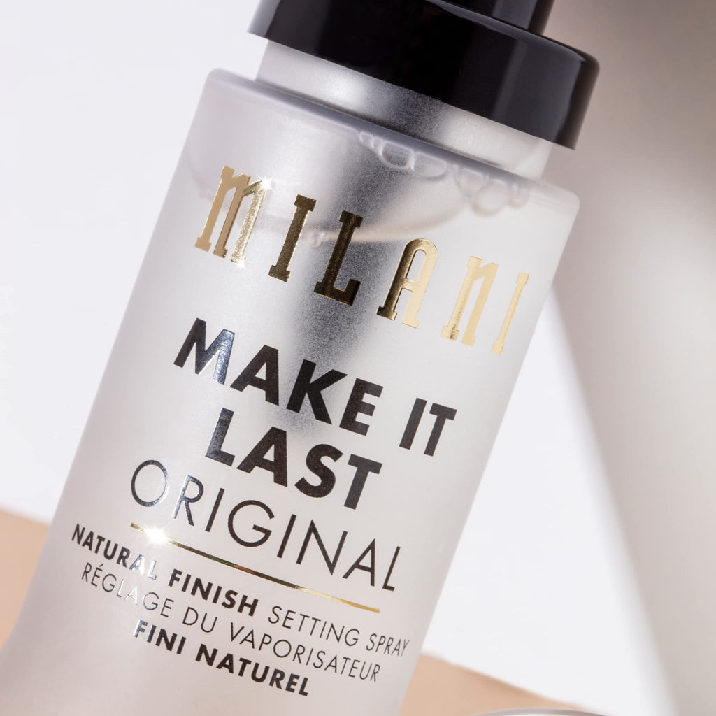 Milani Make It Last Setting Spray + Primer Original – Natural Finish with Niacinamide, 2-Pack (2.03 fl oz each)
