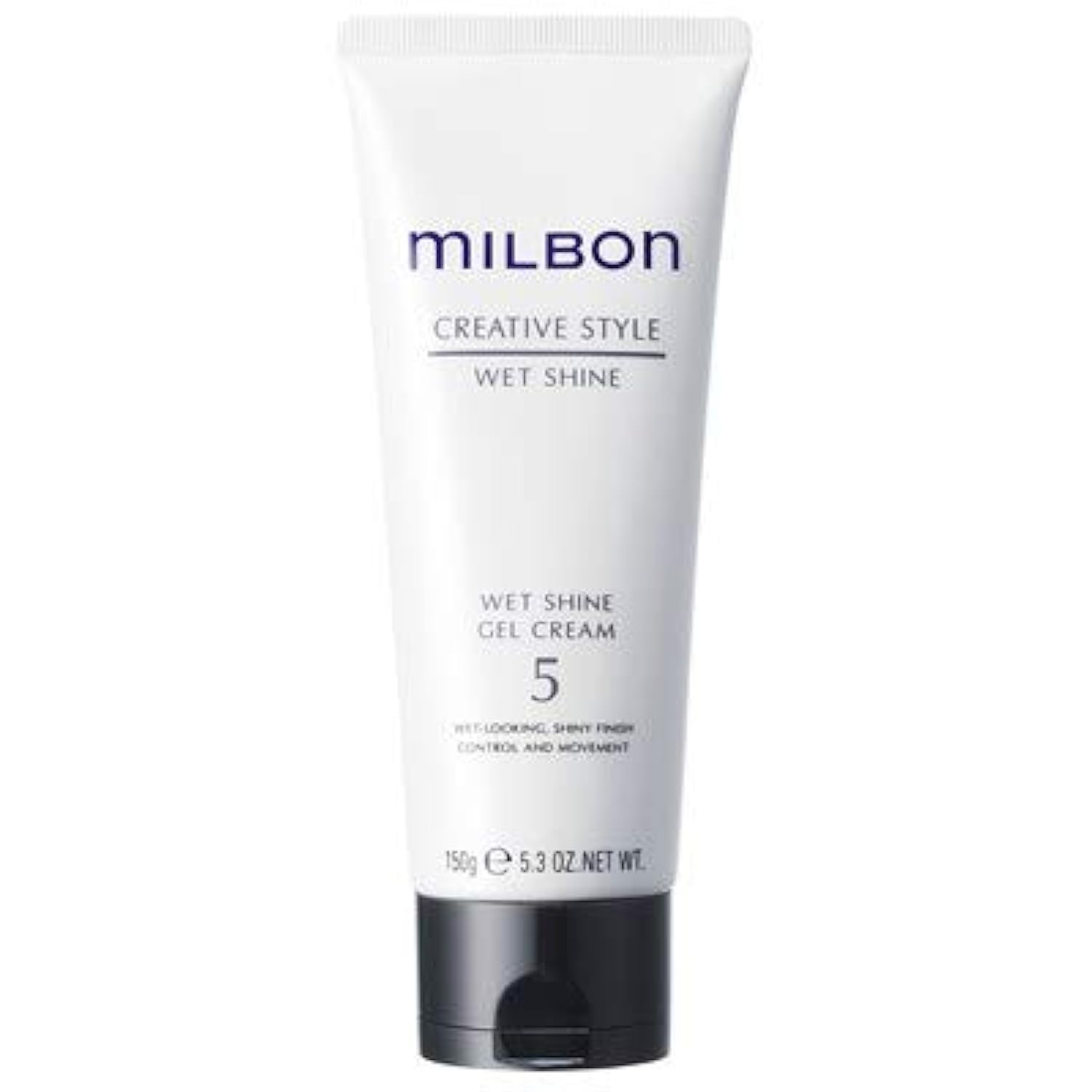Milbon Creative Style Wet Shine Gel Cream 5.3oz – High-Gloss Gel-Cream Hybrid for Flexible Hold