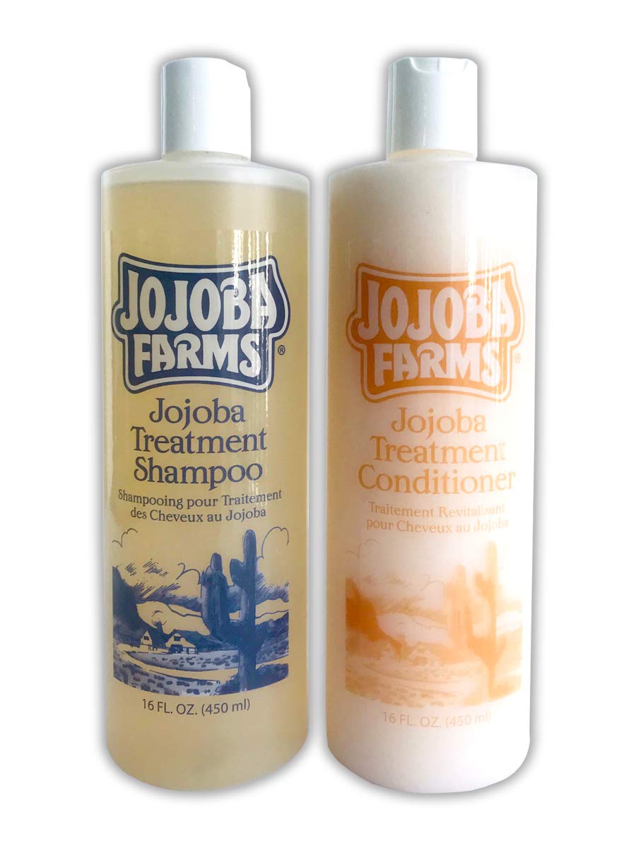 Mill Creek Jojoba Farms Treatment Shampoo & Conditioner Bundle – 16 fl oz Pack of 2