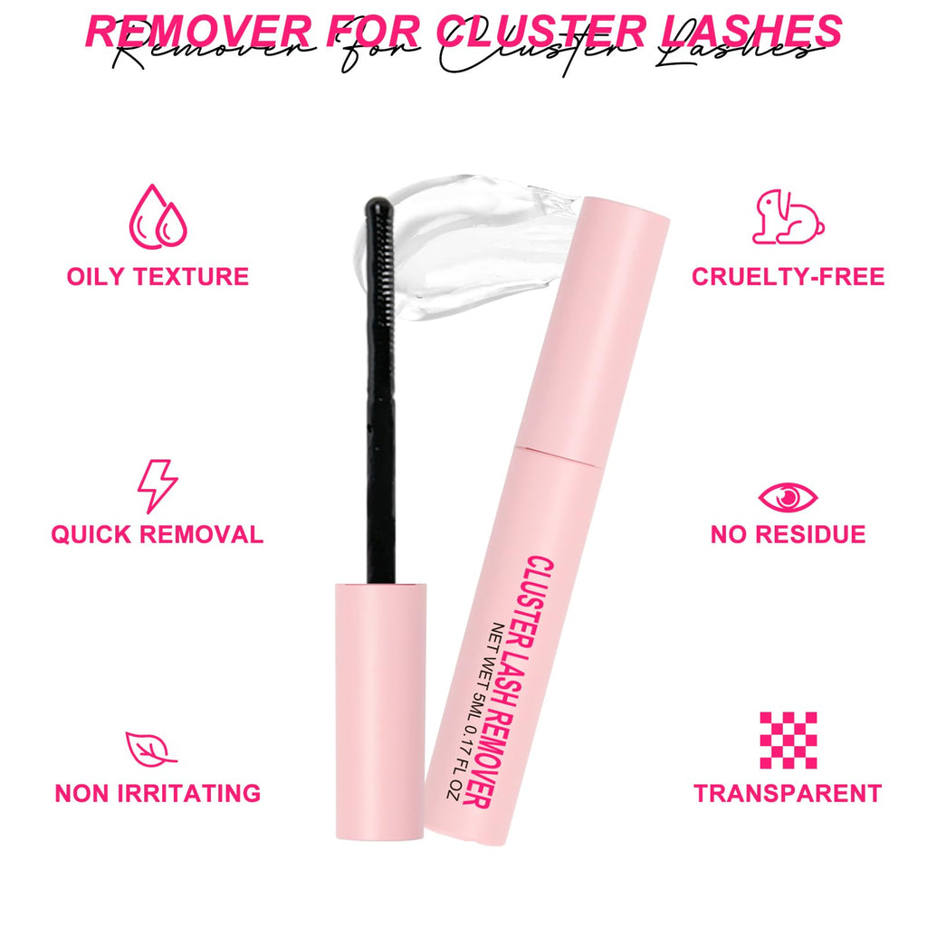 MilyBest Lash Clusters Kit 864pcs – D-Curl Lashes, 4 Styles, DIY Extensions