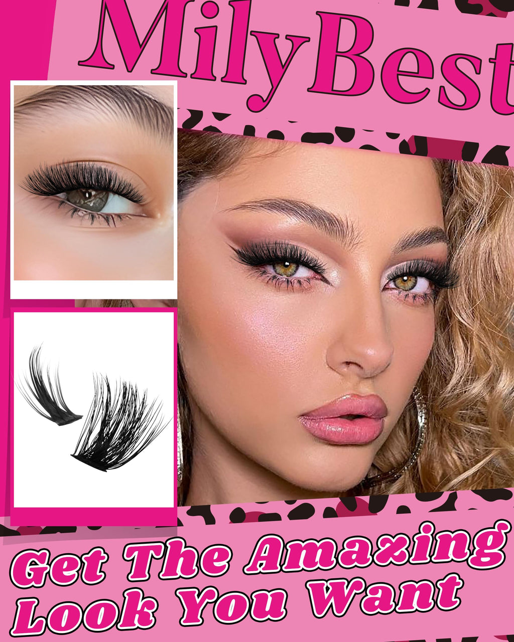 MilyBest Fable Lash Clusters Kit - DIY Volume Lashes 10-18mm