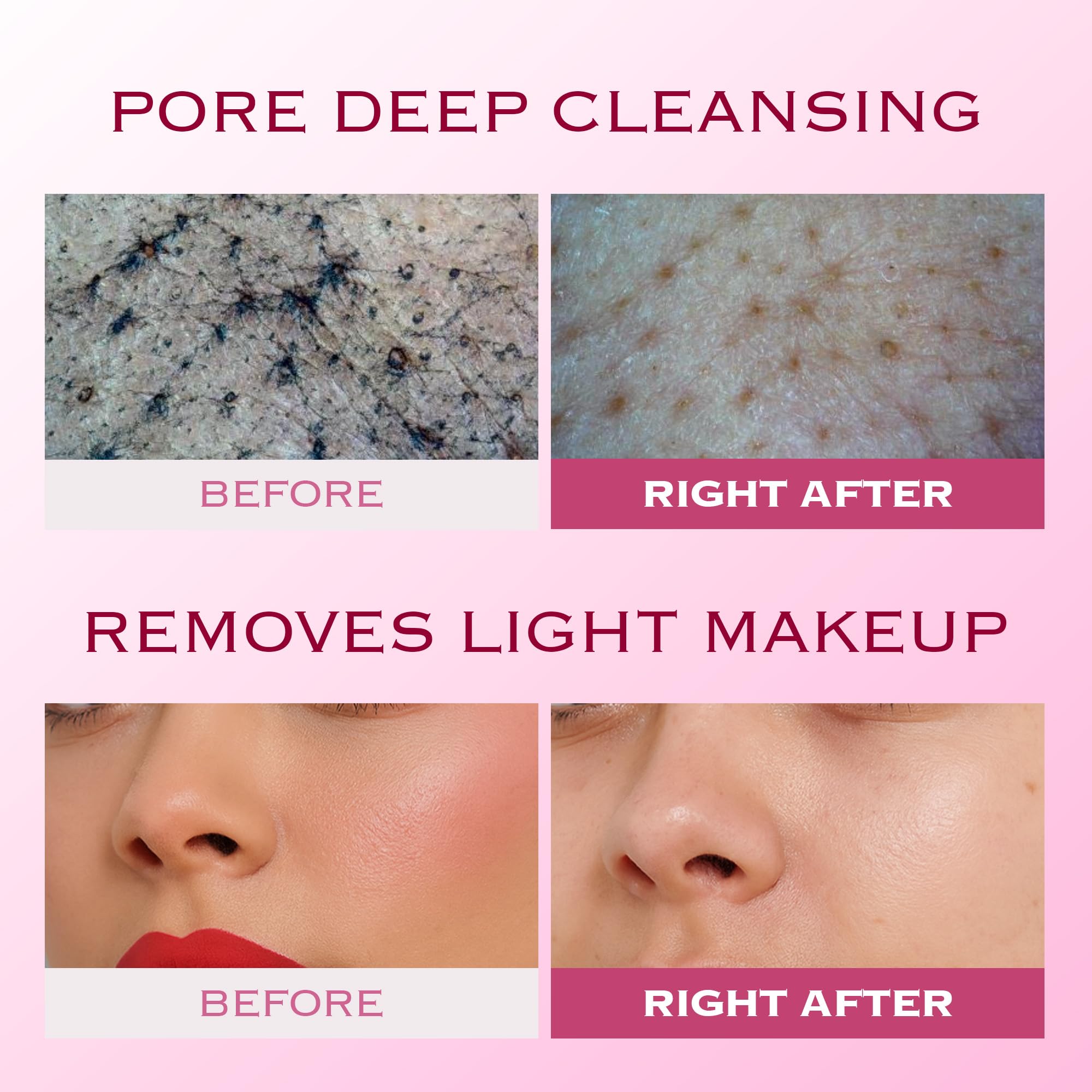 mimmua! VERY BERRY Pore Deep Cleansing Foam | Berry Complex + Fermented Ingredients for Glow