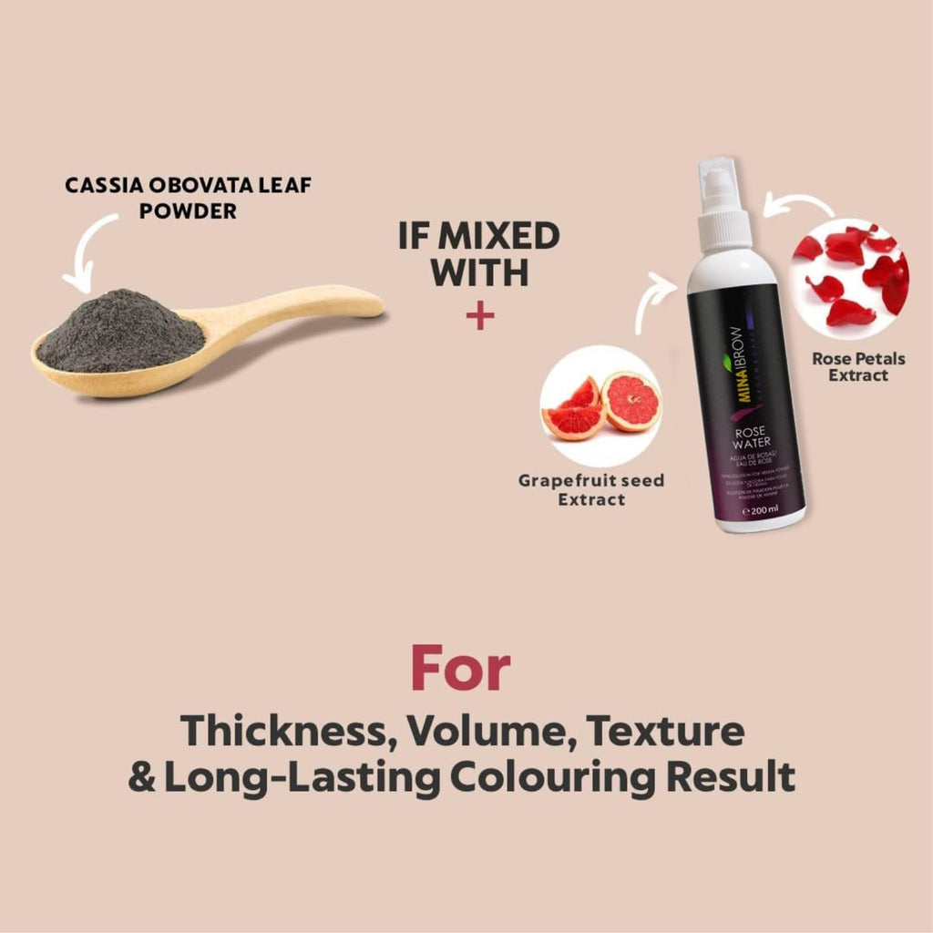 MinaiBrow Mina ibrow Hair Color Gray Brown – Long-Lasting Natural Tint, Vegan & Cruelty-Free