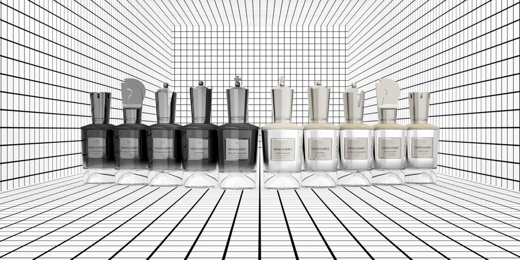 MIND GAMES 10 Piece Sample Discovery Set – Luxury Designer Perfume Mini Kit for Women & Men