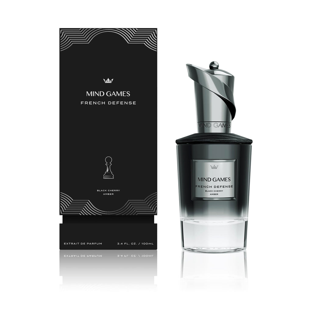 MIND GAMES French Defense Extrait de Parfum – Luxury Cherry & Amber Scent for Women & Men | 100 mL