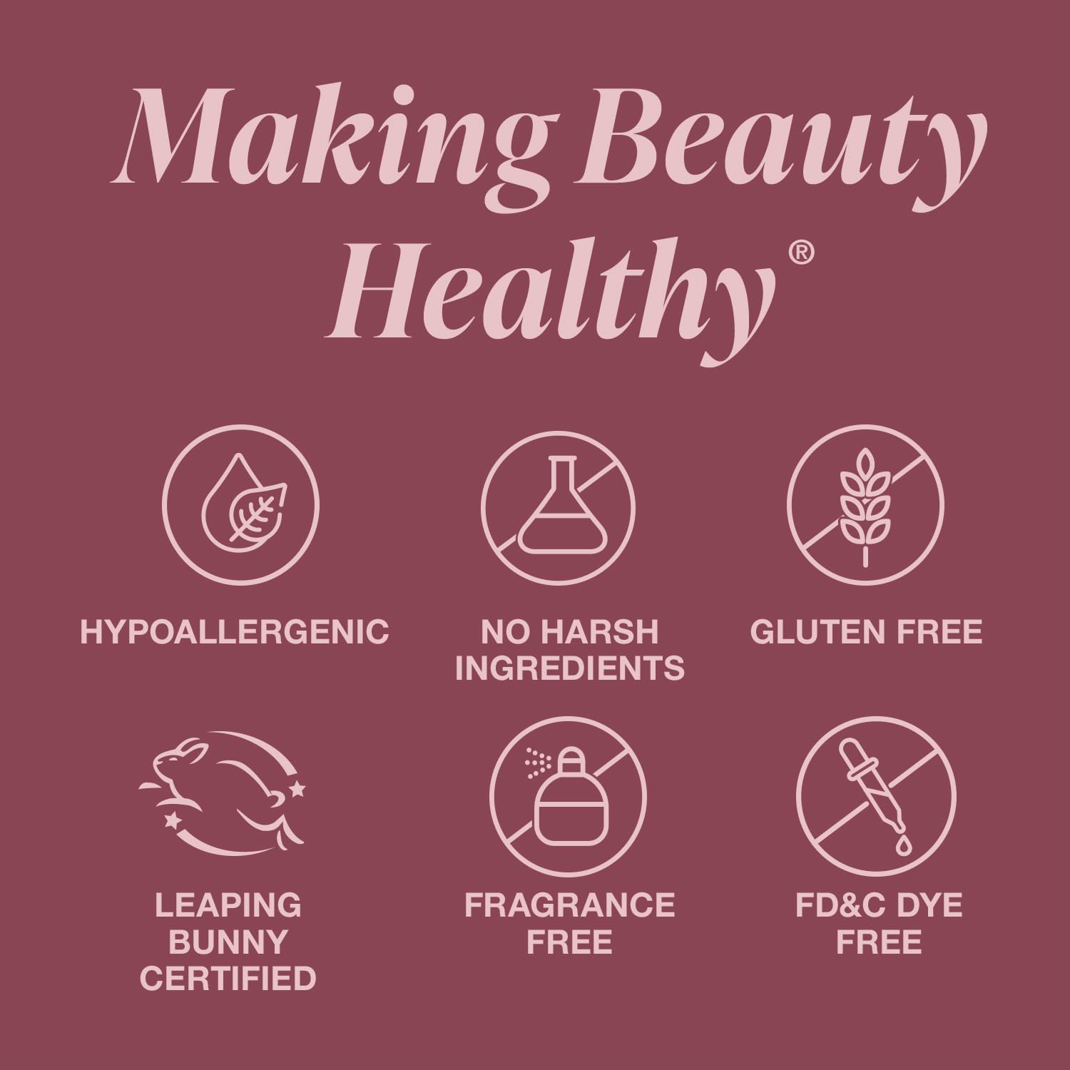 Mineral Fusion Long-Lasting Lipstick – Plum Wine, Smudge-Free Color with Avocado Oil