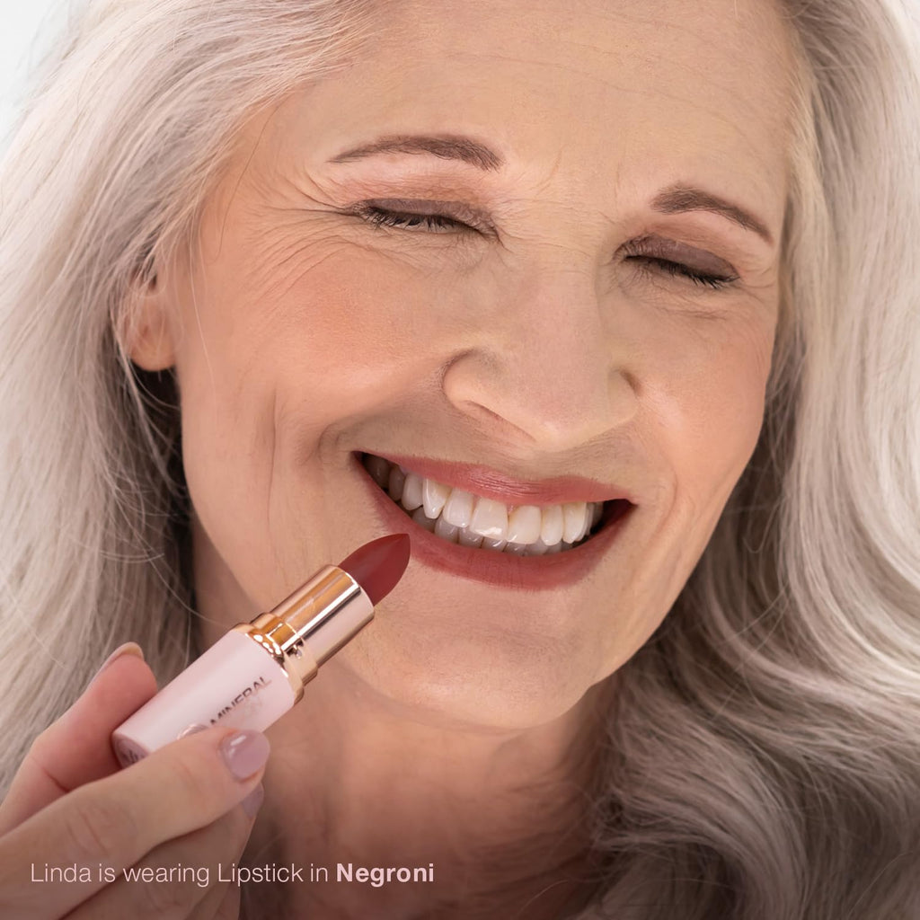 Mineral Fusion Negroni Lipstick — Long-Lasting, Smudge-Free Color with Avocado Oil