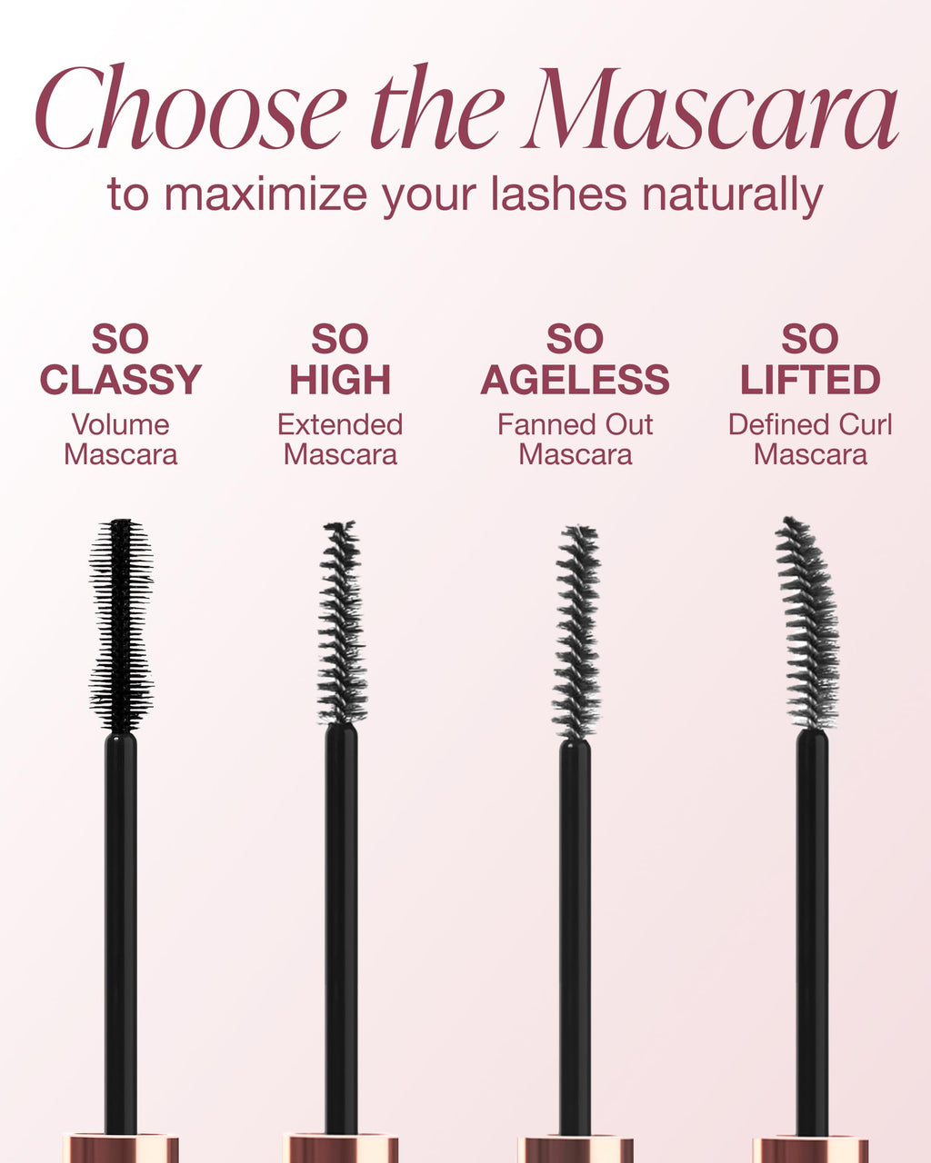 Mineral Fusion So Classy Volume Mascara (Black) – Hypoallergenic, Smudge-Proof, Fuller-Looking Lashes