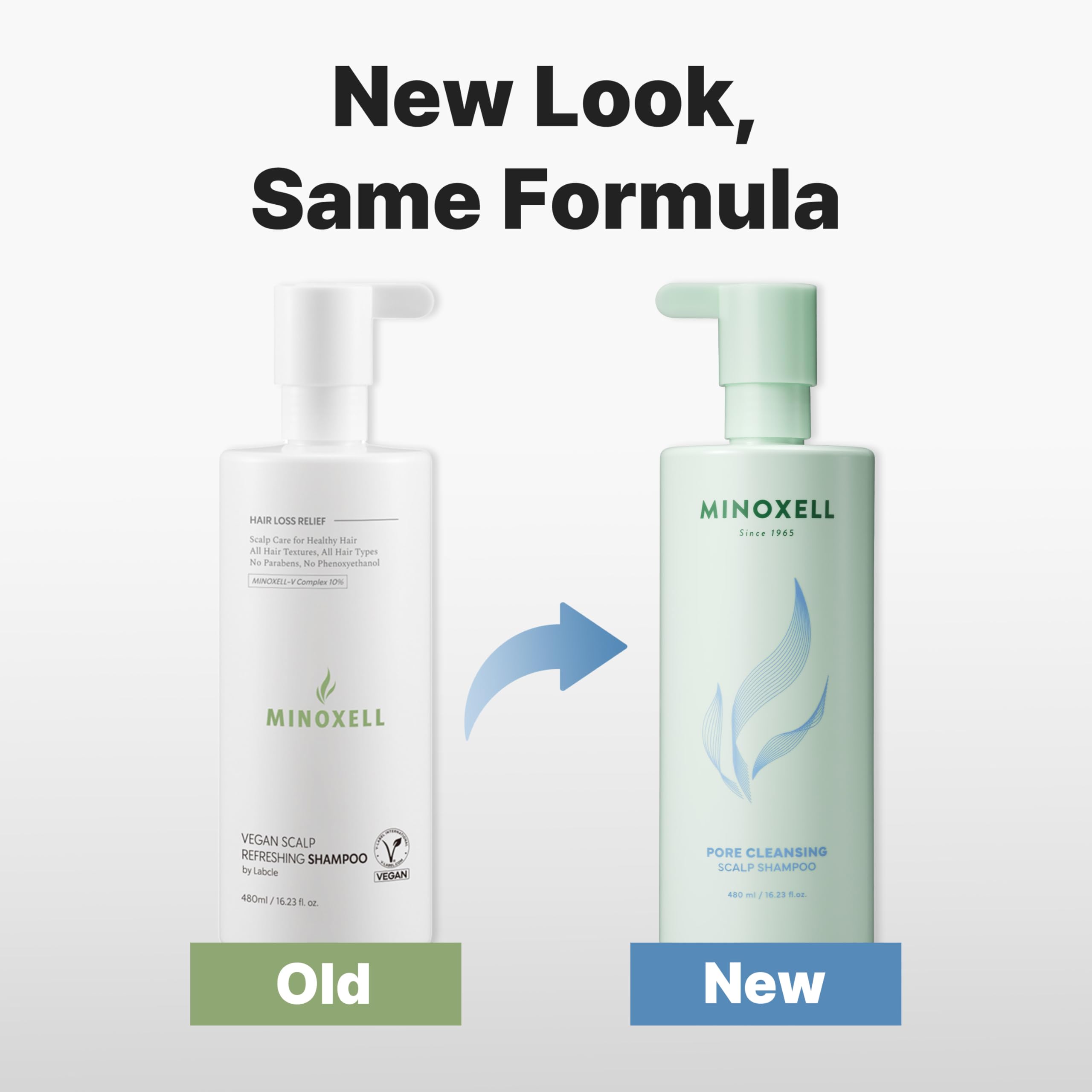 MINOXELL Korean Oil Control Shampoo | Clarifying Scalp Care for Oily Roots