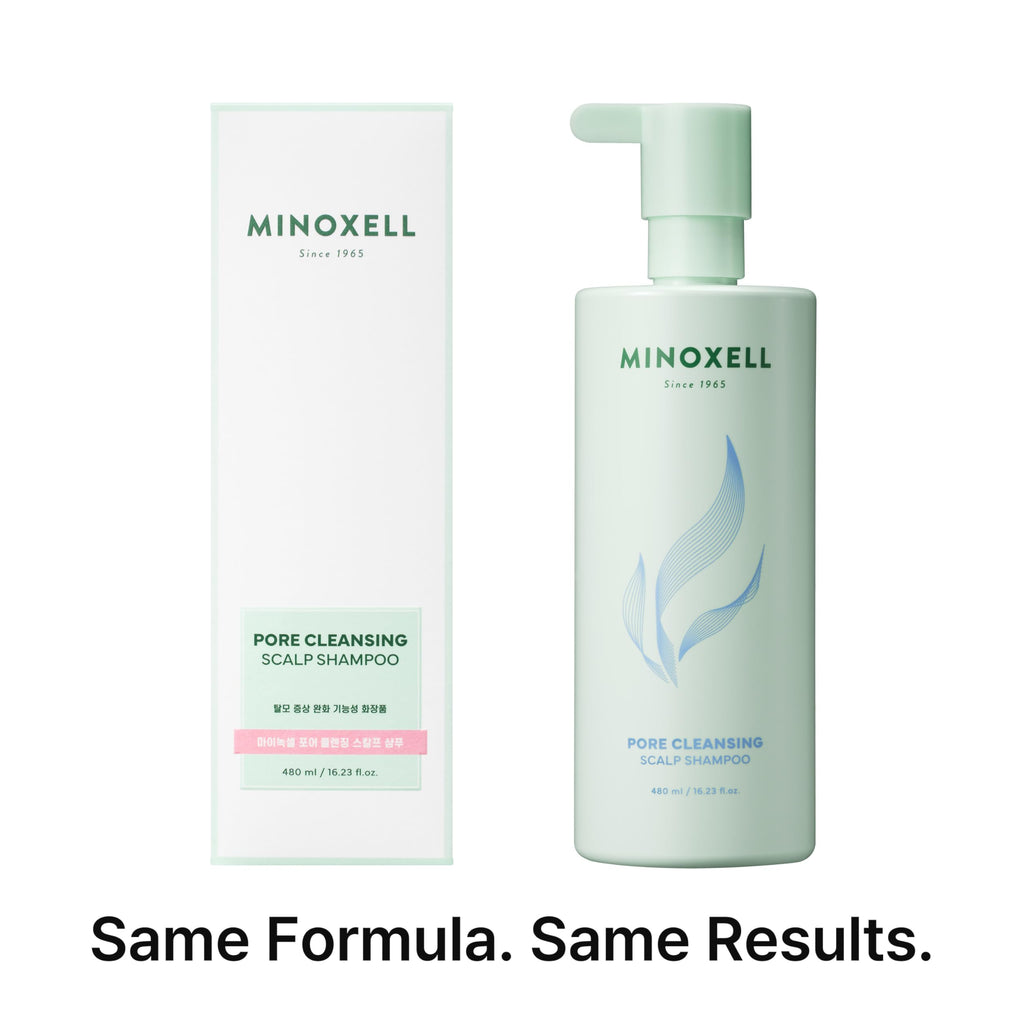 MINOXELL Korean Oil Control Shampoo | Clarifying Scalp Care for Oily Roots